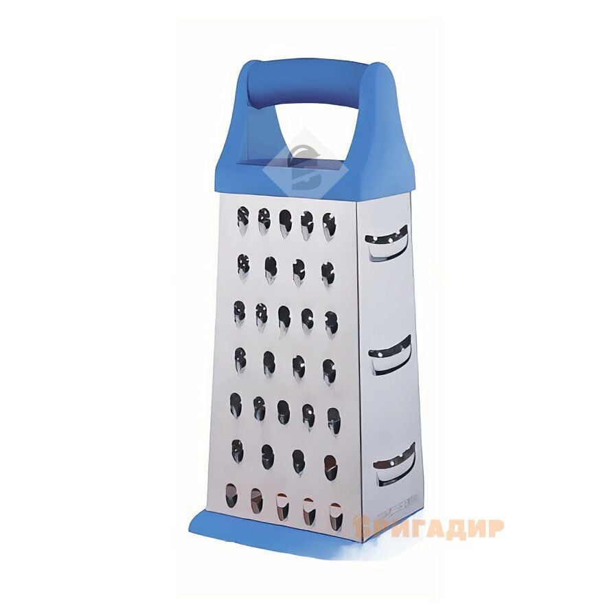 GT-GR-3003 Тертка Super Sharp чотирьохстороння з опорою з округлою ручкою 20см GUSTO