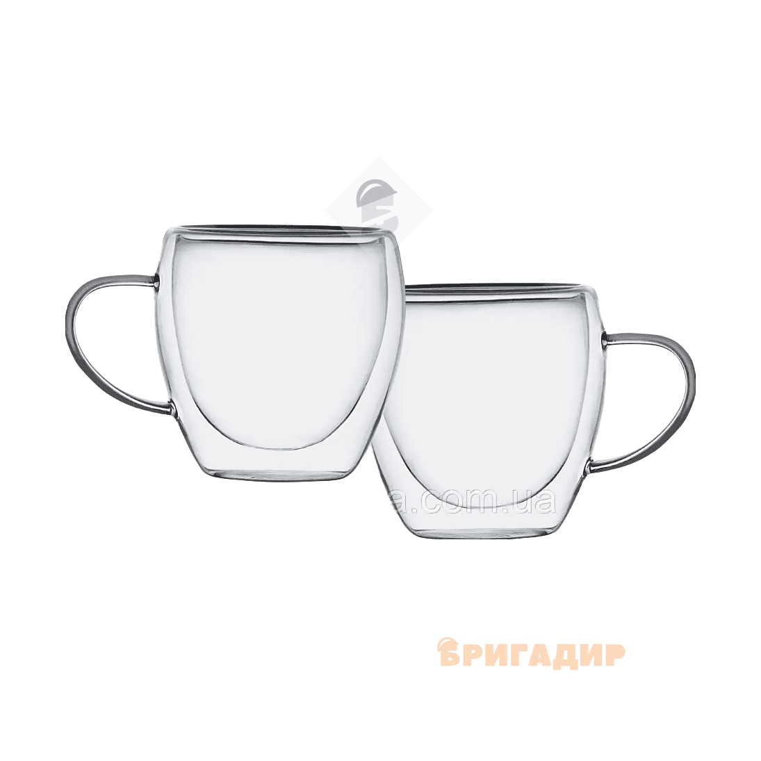 VT5314-250 Набір чашок Twinny з подвійним дном Vittora 2шт 250мл