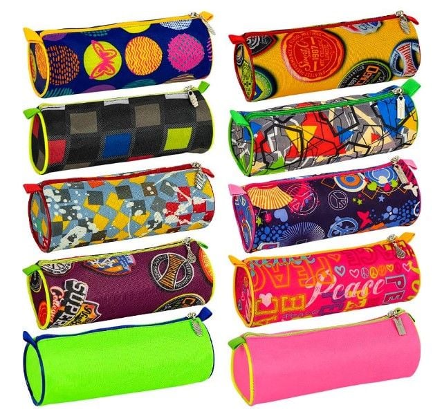 Пенал шкільний "ТУБУС" на змійці 20*7см ТЕ1189-Д