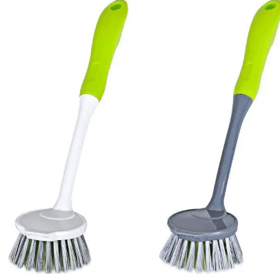 Щітка універсальна кругла з ручкою 28*6,5*3,5см X2-218