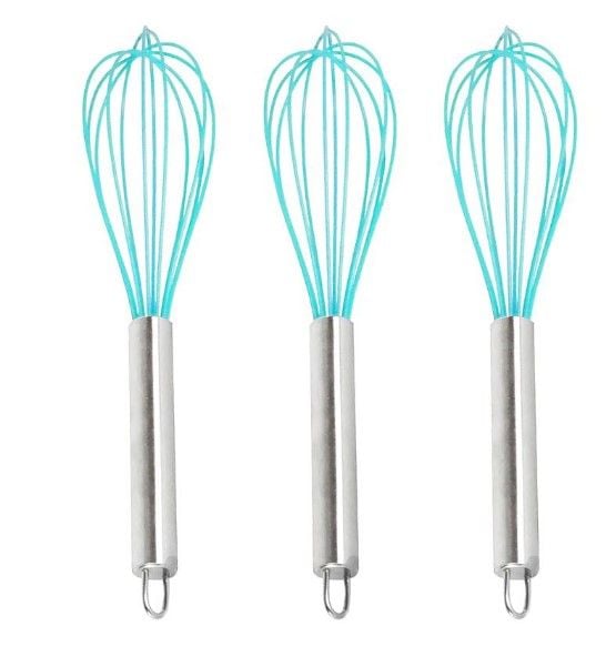 Вінчик  металевий із силіконовим покриттям 23-3 27см