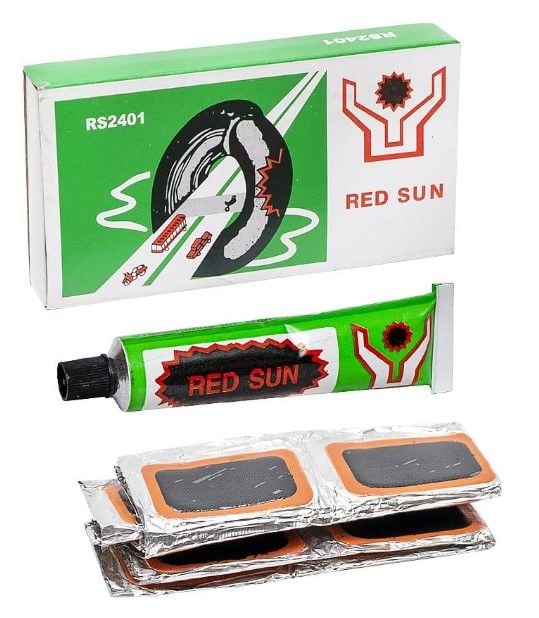 Гумові латки + клей 40х22мм 24-3/2401