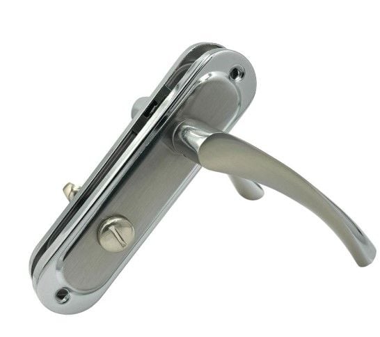 Ручка на планці  HISAR  ALP-100 WC 62 SN/CP R (права)