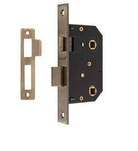 Замок HISAR WC 752 L (62мм) з планкою SN