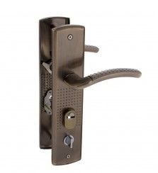 Ручки на планці до китайських дверей 1809 L без підсв.AB (важкі)