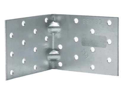 KMP3  Кутник монтажний перферований 40х40х80х1.5