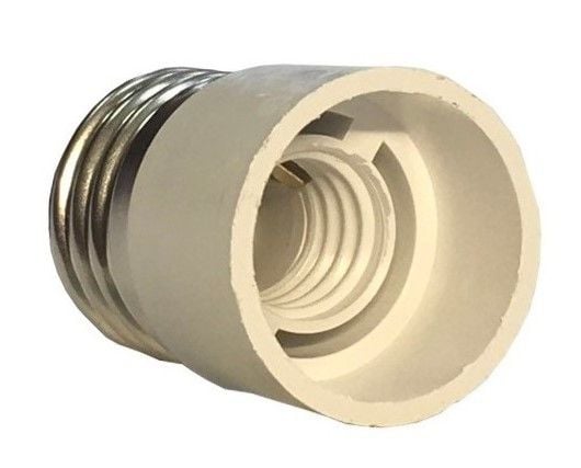 169547 Патрон перехідник Techno system з Е27 на Е14 метал-пластик