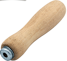 723606 Ручка для напилка деревяна з кільцем довжина 100мм