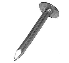 864625 Цвях толевий 2.5х40 200г