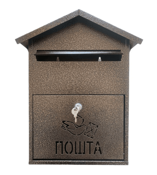 Поштова скринька герб лева чорн