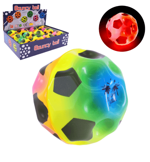 Пострибунчик арт. PR2440 (384шт)  Graviti ball  6 см світиться 12 шт в дисплеї