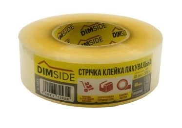 Скотч пакувальний Dimside 45х200 прозорий (арт.D-1052)