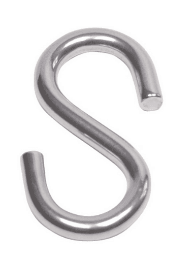 Гачок S-подібний 5мм