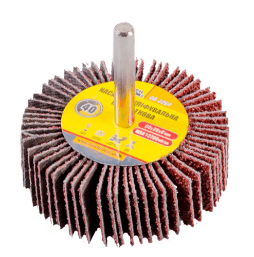 Круг пелюстковий в оправці Mastertool 60х20. P40