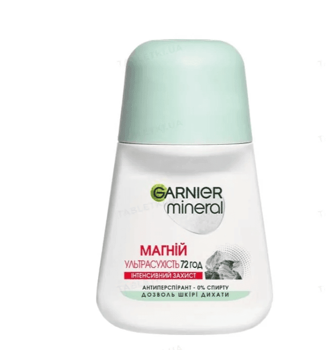 Garnier Кульк. Дез. Мінерал Магній Ультрасухість Інтен зах, 50 мл
