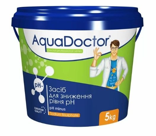 Засіб зниження pH AquaDOCTOR pH minus 5кг