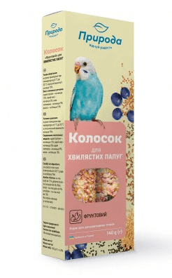 153597 Колосок коктейль для хвилястих попугаїв Фруктовий Природа 100г