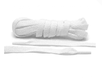 544936 Шнурки з поліестеру плоскі 100см білі