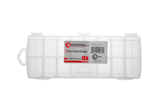 Органайзер 12" 300*115*40мм INTERTOOL BX-4006