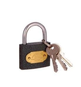 Замок навісний сірий легкий 1603-38