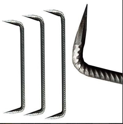 428649 Скоба будівельна кована 10х500мм