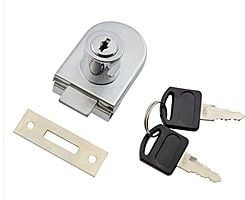 755945 Замок меблевий 407 для скляних дверей