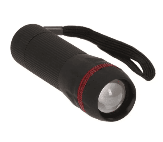 Led ліхтар ручний, чорний,70lm, 3*ААА 75-15-06