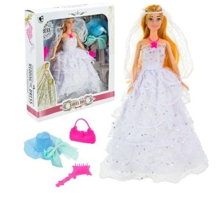 Лялька арт. 8850-C (48шт/2) наречена, аксес короб. 28,5*6,5*33см