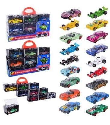 Набір машин мет. арт. DS082 (48шт/2) короб. 26*18,3*5см