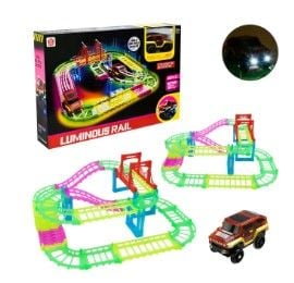 Трек арт. 888-129 (60шт/2) батар. світиться в темряві короб. 34*6*23см