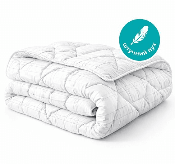 Ковдра  Antistatic Sleep всесезонна IDEIA 140х210 щіп.300 штучний пух у сумці