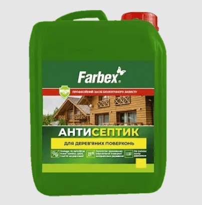 Антисептик для дерев"яних поверхонь ТМ "Farbex" 10л
