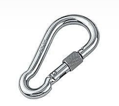 242015 карабін пожежний з замком 9*90мм