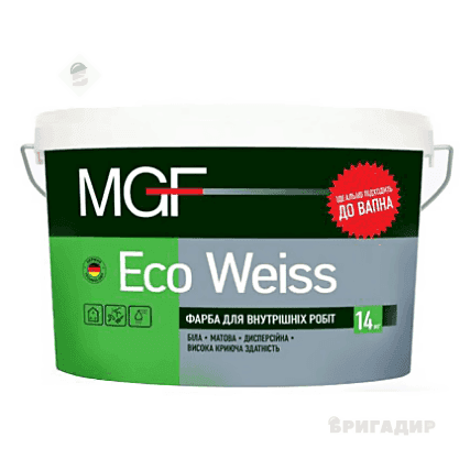 Фарба  Eco Weiss 14кг