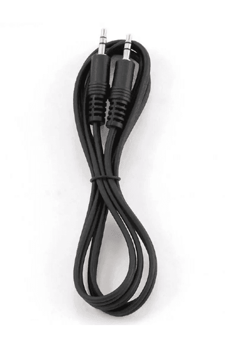 Кабель AUX - AUX Cablexpert CCA-404-1.2м, чорний (кор.)