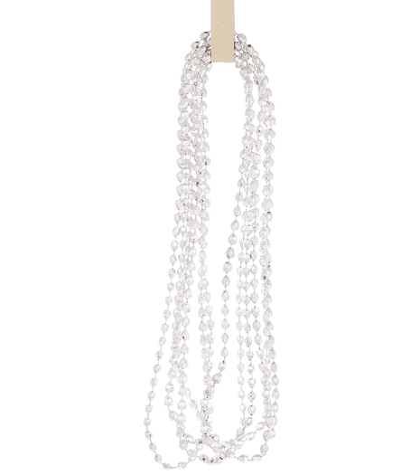 Буси пластикові Діамант, колір срібло 5мм*2,7м