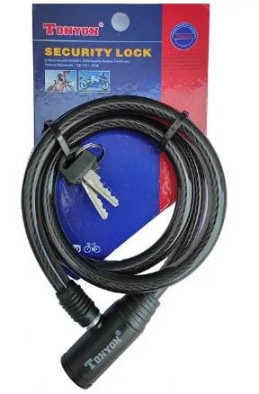 Замок TONYON 536 Q12 mm-1500mm на ключ,з кріпленням на раму