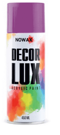 Фарба акрилова NOWAX spray  450 мл фіолетовий 48056