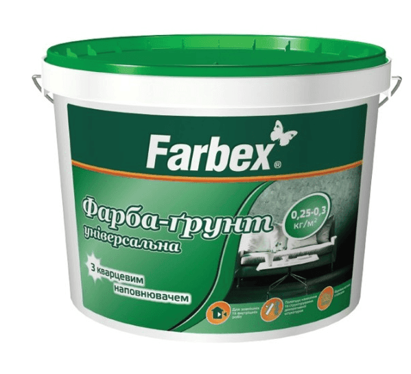 Фарба -грунт універсальна ТМ Farbex 4,2кг