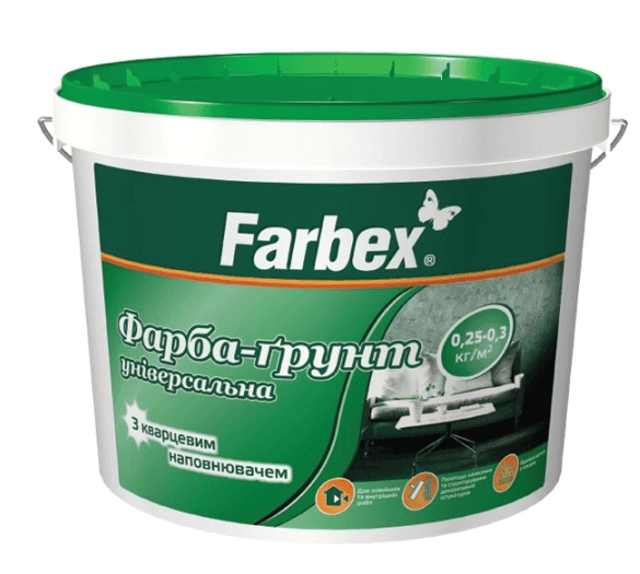 Фарба грунт універсальна ТМ Farbex 14 кг