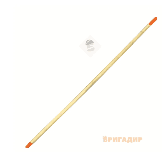 Держак до мітли плоскої з різьбою Євро 1,40 м фарб кінчик