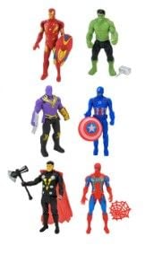 Герої   YF2251 (600шт/2)  6 героїв короб,  13,8*3,1см*9,4см