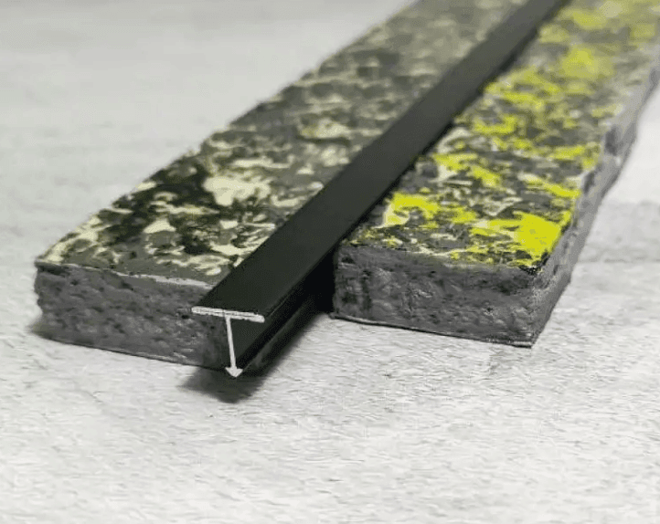 Профіль для плитки АТ 10 чорний (RAL 9005 мат.)2,7 м