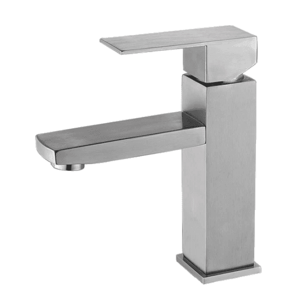 PRO1-02-GUNGREY умивальник одноваж. лит. вилив нерж. сталь гайка 35"