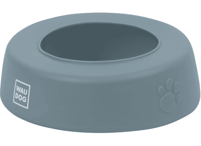 507911 Миска непроливайка WAUDOG Silicone 1000мл сірий
