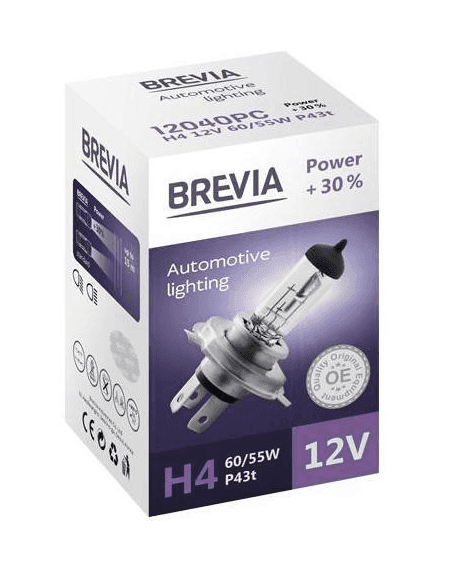 12040 PC H4 12V 60/55W P43t  Power +30% CP