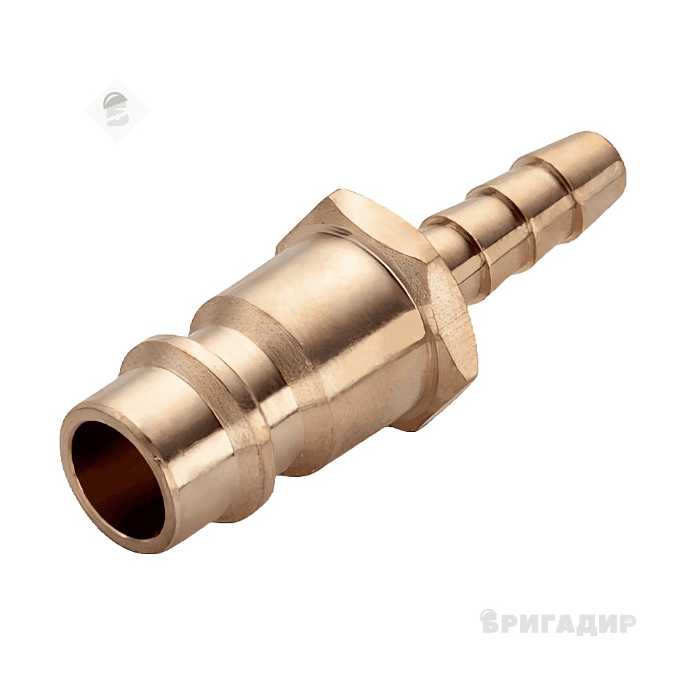 1894 Кран кульовий повітряний, латунь,на шланг 10мм STORM