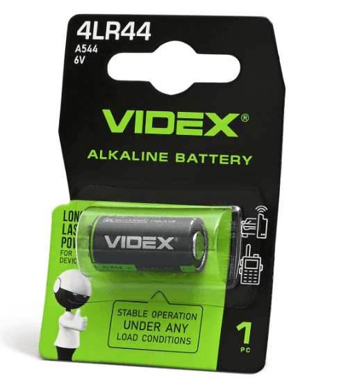Батарейка Videx 4LR44/А544 (9526)
