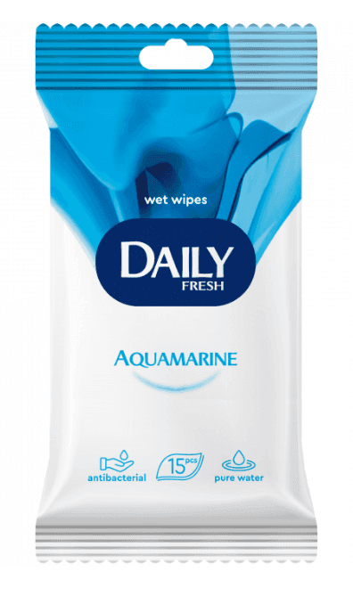 Daily Fresh Серветка волога Aquamarine