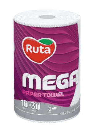 Рушники Mega Sweet 100 м 1 шт. Польща